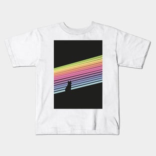 Rainbow Trails Kids T-Shirt